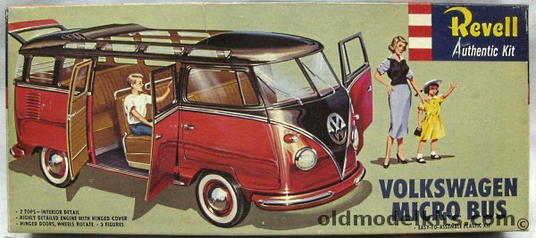 Revell 1/25 Volkswagen Micro Bus (Volkswagen Bus / Microbus) - 'S' Issue, H1228-149 plastic model kit